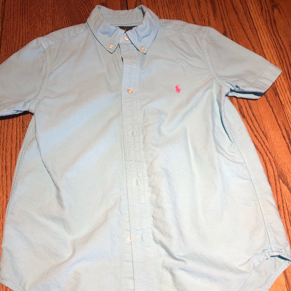 Boys polo button down